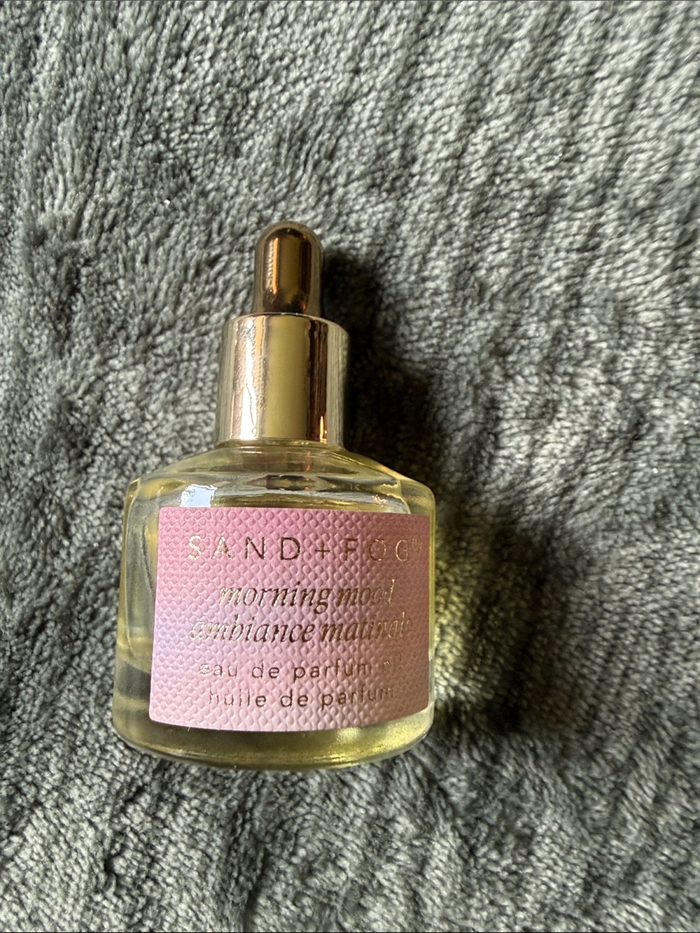 Sand + Fog Morning Mood perfume oil dropper